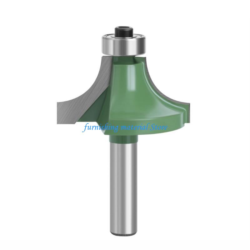 Y5GD 6 шт. фрезерных бит с хвостовиком 8 мм, скругление, для обработки кромок