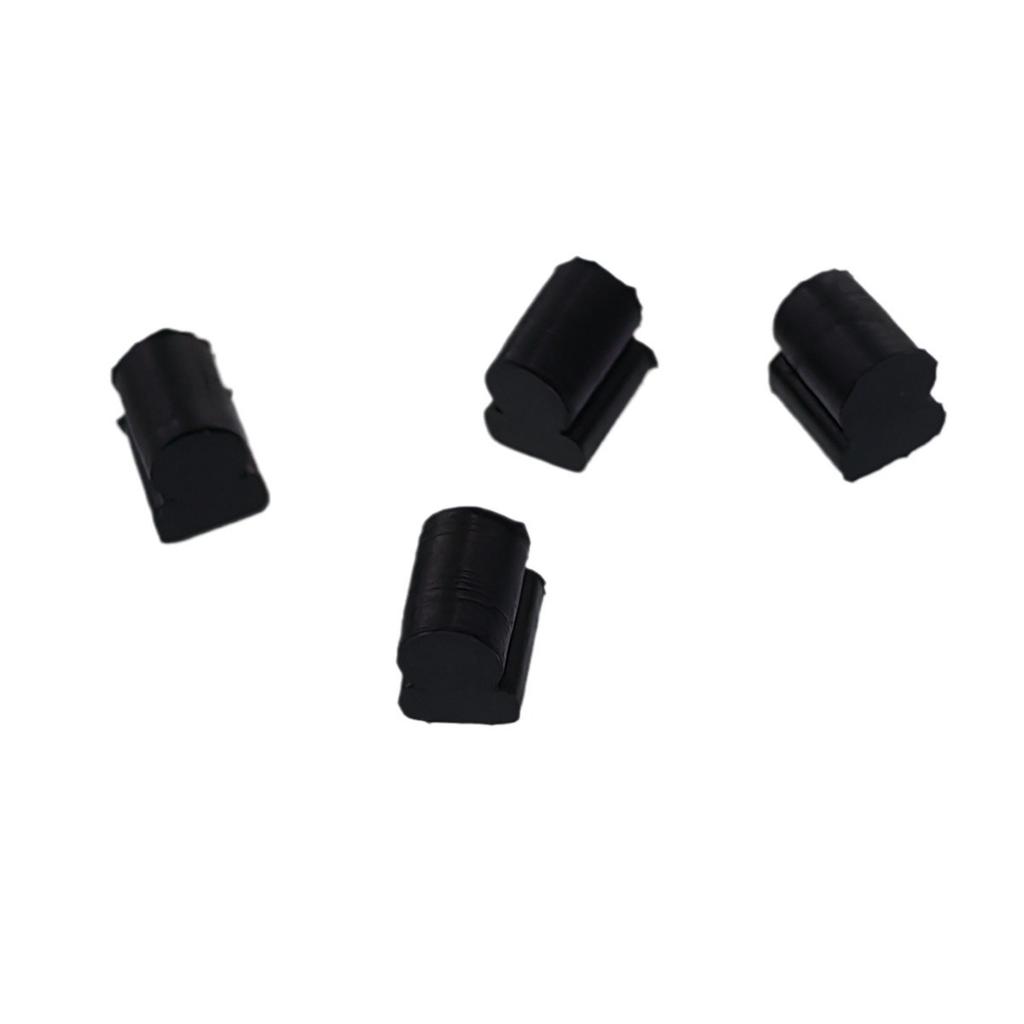 Silicone Pads for Tenor Horn and French Horn Valves Rubber Pads Rubber Stopper for Rotor Valves Transparent Elastic Leather Pads