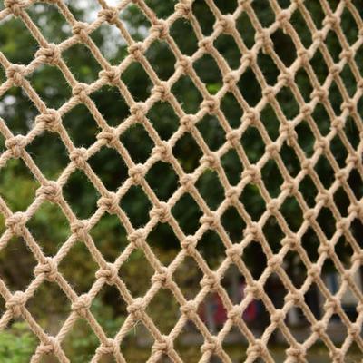 Безопасная сетка из пеньковой веревки, детский альпинизм, балконная лестница, ограждение для детей на открытом воздухе