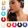 Модные Легкие Каффы на Ухо Круглые Клипсы Серьги Без Прокола Хрящевое Кольцо Серьга Заявление Ювелирные Изделия Унисекс