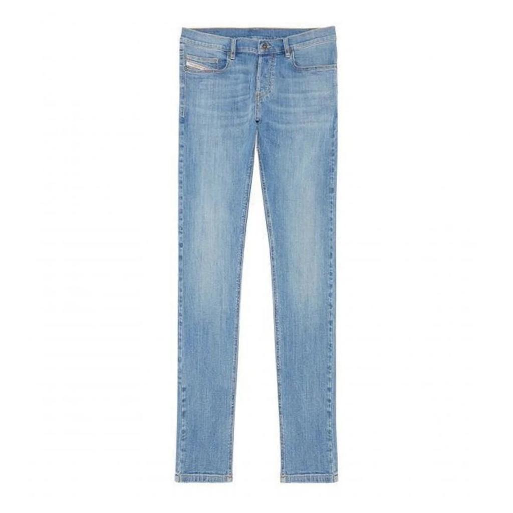 Diesel Mens D-Luster Washed Plain Jeans