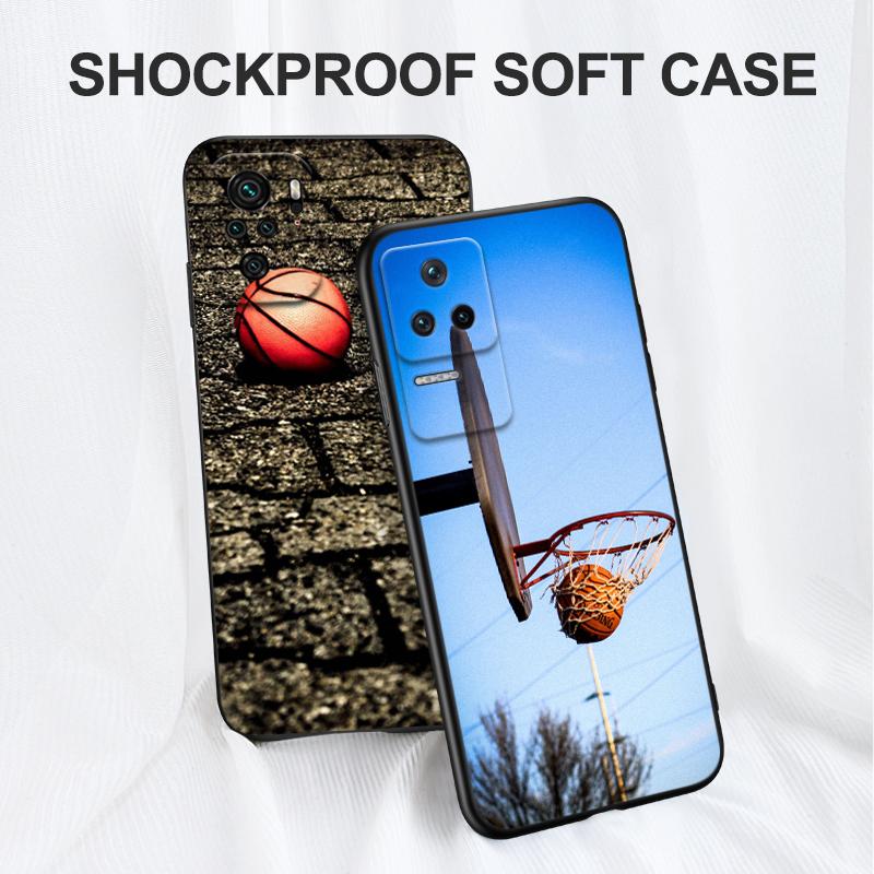 Черный чехол TPU для Xiaomi mi 12 lite pro SX 11lite NE 11i 11T Pro Redmi 10 10A 10C 4G 5G баскетбол