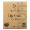 Beauty By Earth Скраб для губ, Ваниль, 20 г (0,7 унции)