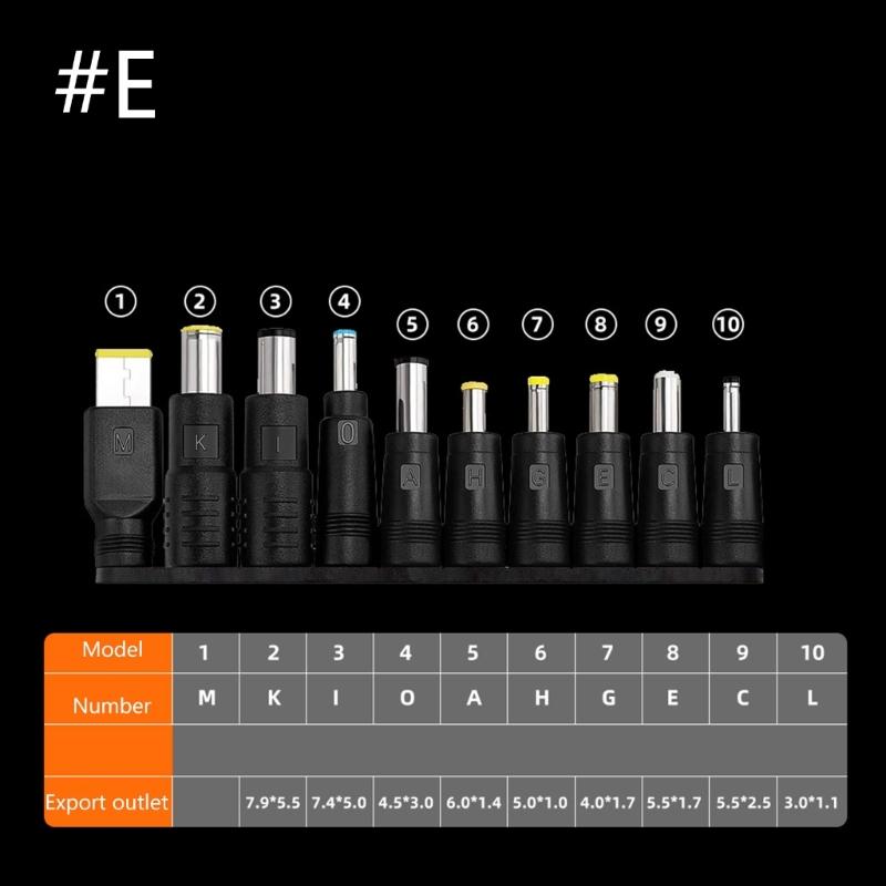 Прочный кабель для зарядки DC5.5x2.1 мм на USB C с ПВХ покрытием, поддерживающий регулируемые выходные напряжения 5В/9В/12В/15В/20В/28В