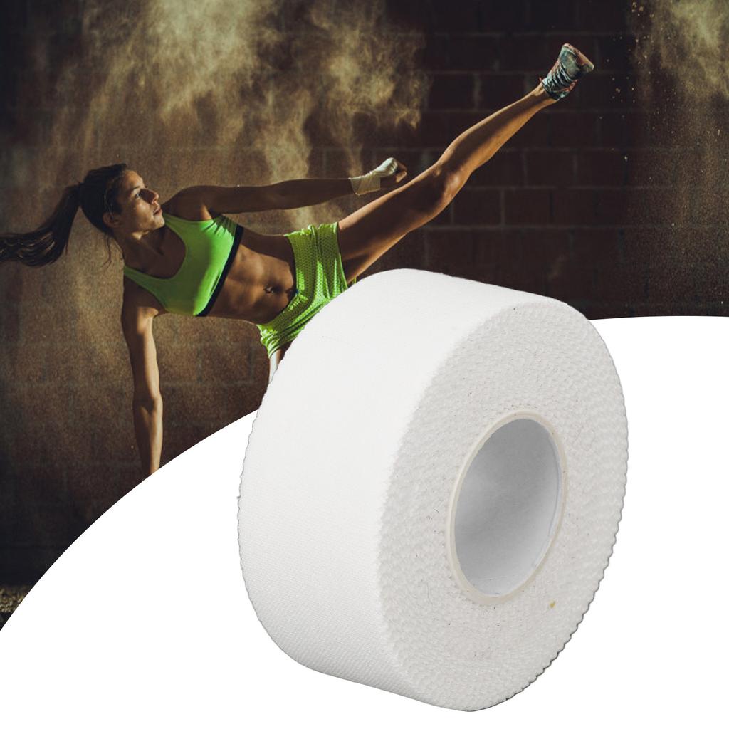 Athletic Sports Tape Cotton Breathable Shock Absorption Wrap Sports Tape for Weightlifting Rock Climbing