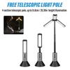 LED Light Camping Light Telescopic Telescopic Flashlight Emergency Lamp  Outdoor Camping
