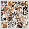 50 Cute Puppy Emoticon Packs Graffiti Stickers Mobile Phone Case Storage Box Laptop Hand Account Stickers DIY Stickers