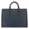 Деловая сумка A4 2WAY Натуральная кожа Spada 724511 Портфель Сумка через плечо Коровья кожа Темно-синий [Takeokikuchi] Мужская [07]