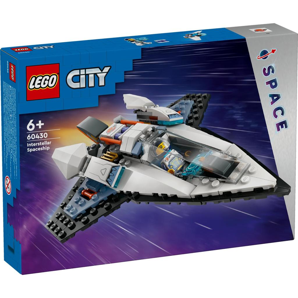 LEGO City Travel Ship Toy Present Birthday Block Educational Christmas Boys Girls Children 6 Years Old 7 Years Old 8 Years Old Space 60430