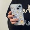 Kawaii Play Soft Shell Transparent Mobile Phone Case for Apple 15/14 ProMax, XR, 13, 11 - Anti-drop Design with Large Camera Cutout.