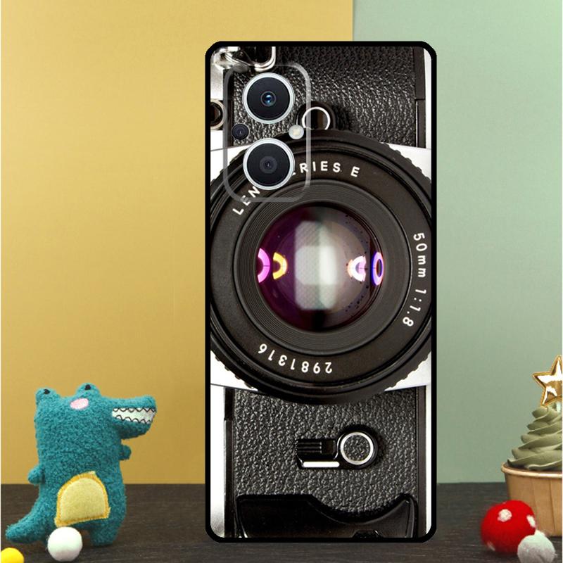 Ретро-чехол-камера Ностальгия Для OPPO Reno 15 Pro 15F 10 11 12 13 13F 14 14F 8 7 Lite 8T OPPO Find X9 X8 X6 Pro Чехол