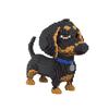 Dalmatian and Dachshund Set 3D Micro Mini Building Block Toys - Exquisite for Pet Enthusiasts, Home Decor & STEM Learning Toy