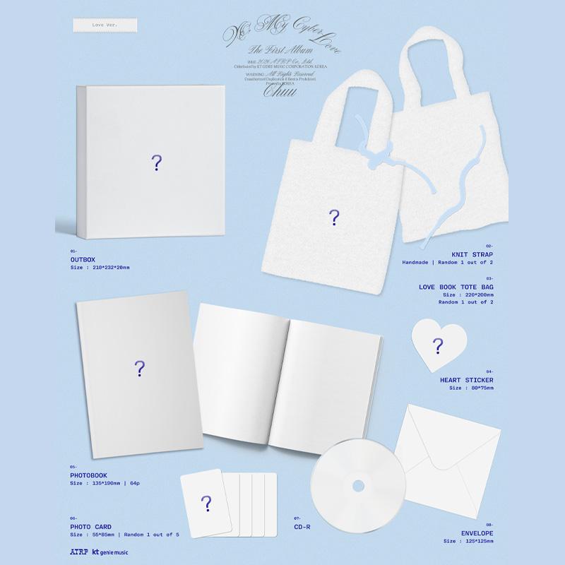 [ПРЕДЗАКАЗ] CHUU – Первый альбом [XO, My Cyberlove] Версия Love