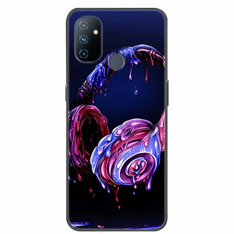 Для чехла OnePlus Nord N100 Роскошный силиконовый ТПУ Мягкий задний чехол для телефона для OnePlus Nord N100 BE2013 Защитный Прекрасный Coque
