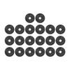 20Pcs Cymbal Felt Washer Pads Stand Replacement Parts Drum Set Accessory Non Slip 4cmGray