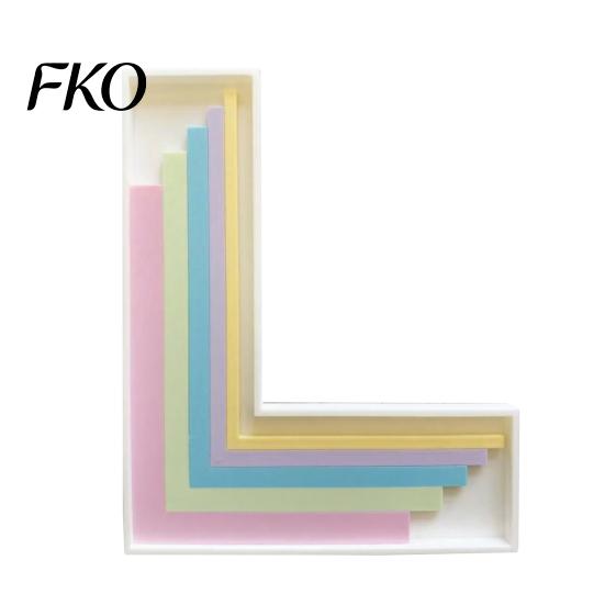 Scrapbooking Paper Alignment Tool 5Pcs/Set Crafting Guides with Storage Case, L-Shaped Positioning Ruler Size Tabs Tabs, Corners Helper for