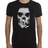 Черная футболка унисекс Watch Dogs Digital Skull X-Small с графическим рисунком
