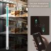 Умный диммерный выключатель света Tuya WiFi EU/US Беспроводной сенсорный настенный выключатель Управление через приложение Smart Life Удаленное голосовое управление Работает с Alexa Google