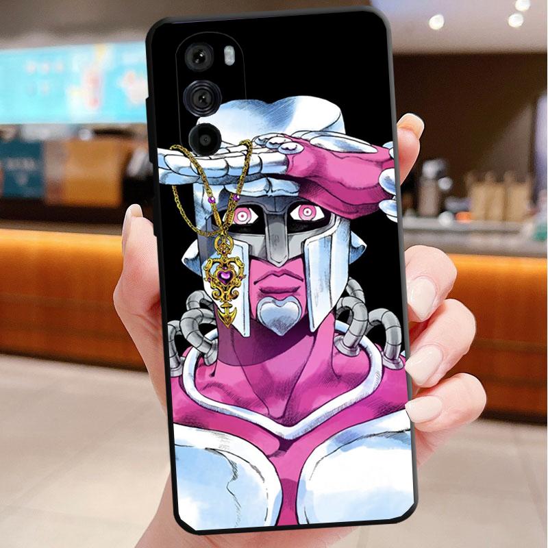 Чехол для телефона JoJo's bizarre adventure Для Motorola Edge 60 50 40 Pro 60 50 40 30 Ultra Neo Fusion Moto G Play G Stylus G Carcasas
