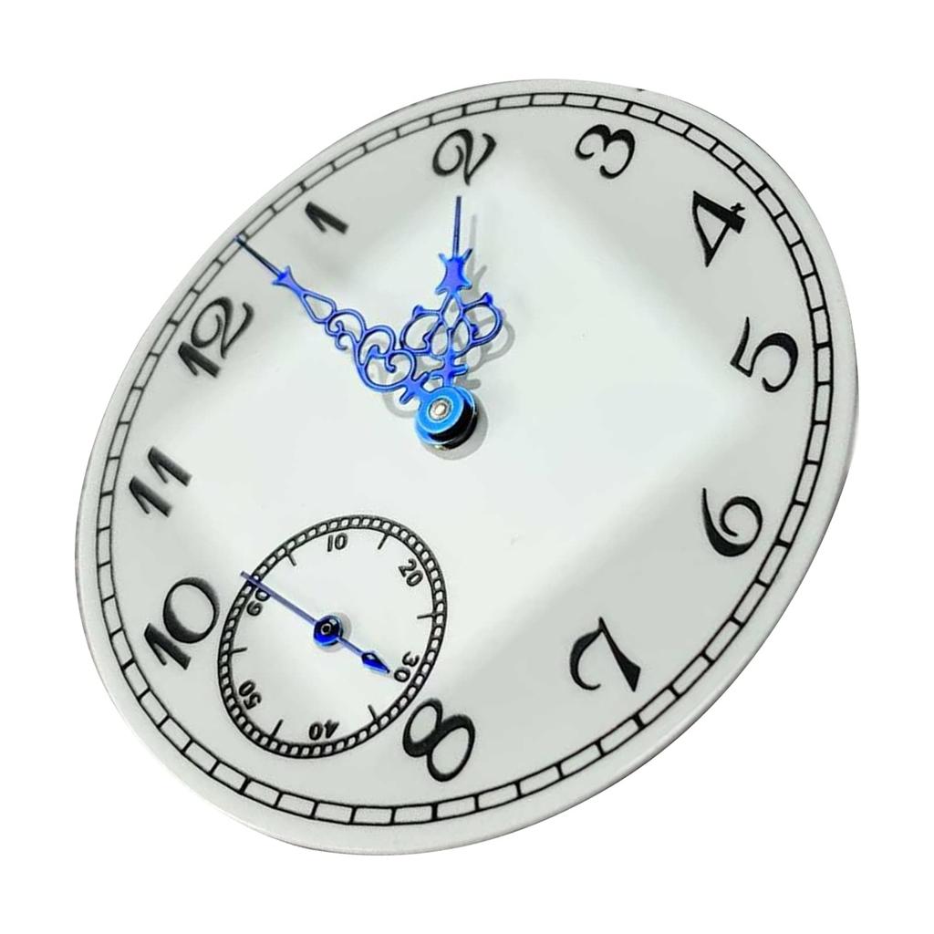 Watch Upgrade Parts 37MM Blue Watch Hand Watch Dial Rplacement for ETA6497 ST3600 Watch Movement Accessories