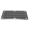 Portable Monocrystalline Solar Panel Flexible USB Port 10W for Outdoor Emergency Charging