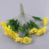 10 головок искусственной гвоздики, украшение для дома, многоцветный, красивый, шелковый искусственный цветок, специально для свадебного и праздничного украшения