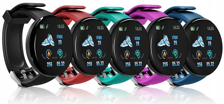 Smartband Zegarek Dziecięcy Smartwatch Krokomierz Pulsometr Samsung Iphone