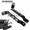 Motorcycle Left Heel Toe Shift Lever Pedal Shifter Pegs For Harley Touring Road King 1988-2018 Softail 1986-2017 Foot Peg Rest