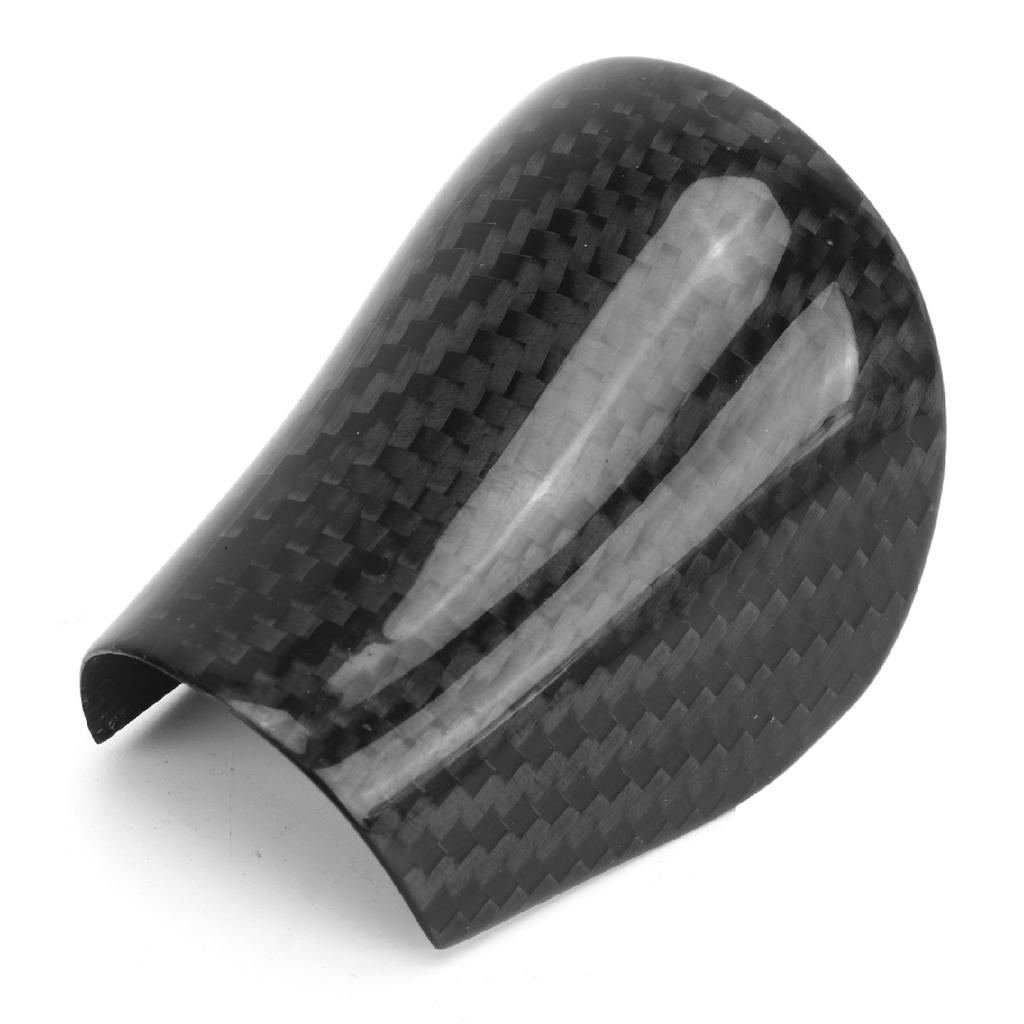 Carbon Fiber Gear Shift Knob Cover Tough Delicate Surface Comfortable Touch Fit For GTR R35 2008‑2015