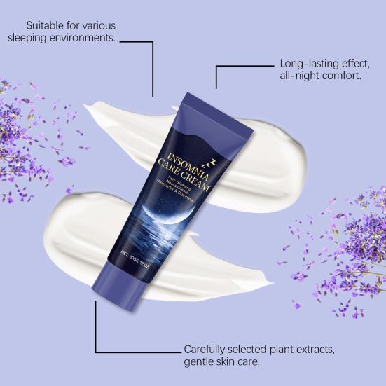 Крем для сна с ароматом лаванды, средство от бессонницы, снятия стресса, снотворное, натуральные ингредиенты, успокаивают настроение, улучшают качество сна, дорожная упаковка, мазь для отдыха