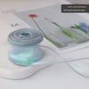 2,5 см Атласная Лента для DIY Упаковки Подарков, Цветочных Композиций и Декора Коробки для Торта