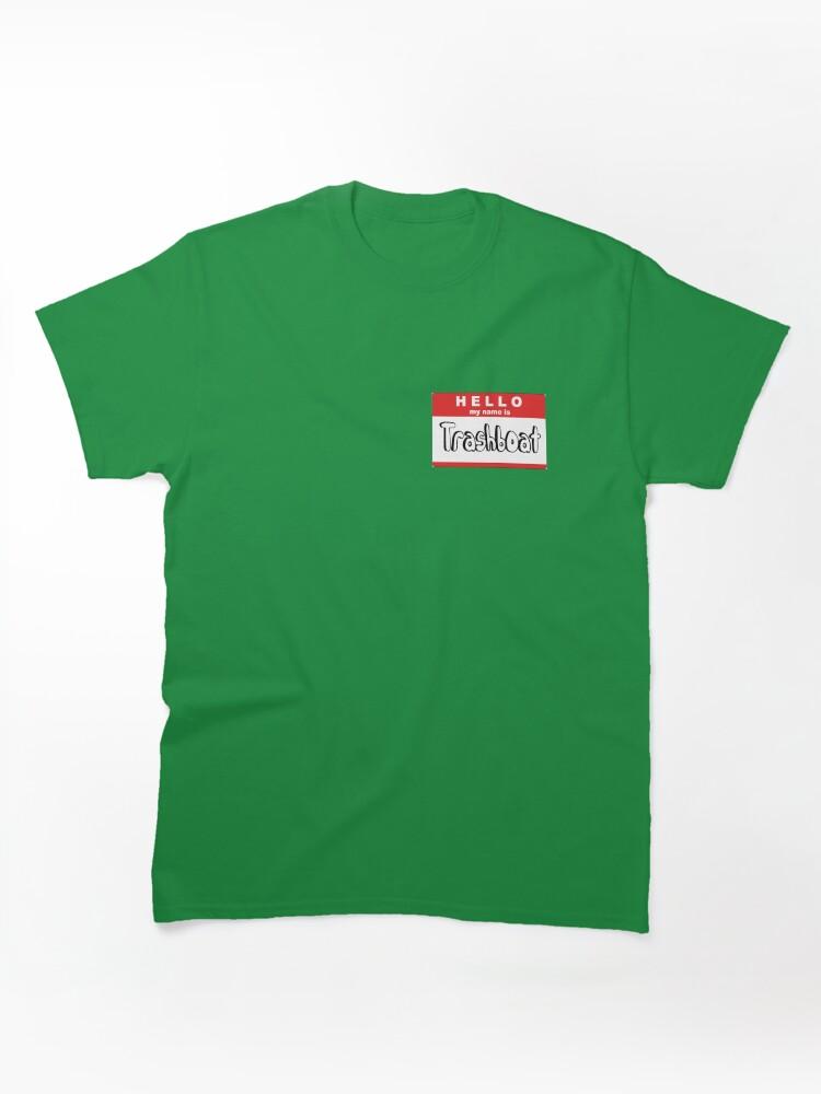 Regular Show My name is Trash boat Classic T-Shirt