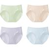 Beneath Women's A-Class Pure Cotton Seamless Antibacterial Briefs (4-Pack)
