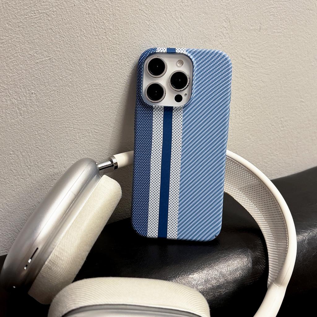 Пластиковый матовый бампер с текстурой углеродного волокна для iPhone 17 Air 16 15 14 13 12 Plus Pro Max, тонкая ударопрочная жесткая задняя крышка
