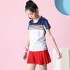 Quick-Dry Breathable Badminton Sport Set Kids Unisex Short Sleeve T-Shirt Shorts Skirt Pants Athletic Wear