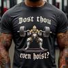 Comfort Colors Medieval Knight T-Shirt, Medieval Gum Shirt, Funny Knight Gum Tee, Funny Body-Building Shirt, Handmade Body- Building Tee