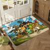 Игровой коврик для пола WAKFU Мягкий Утолщенный Впитывающий Нескользящий Для Спальни Гостиной Придверный Коврик Домашний Декор Фланелевые Ковры