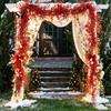 Versatile Festive Wall Hanging 1.8M Artificial Ivy Vines, Halloween Garland Plastic Leaves Vine, UV Resistant Decorative Props for Photo Background