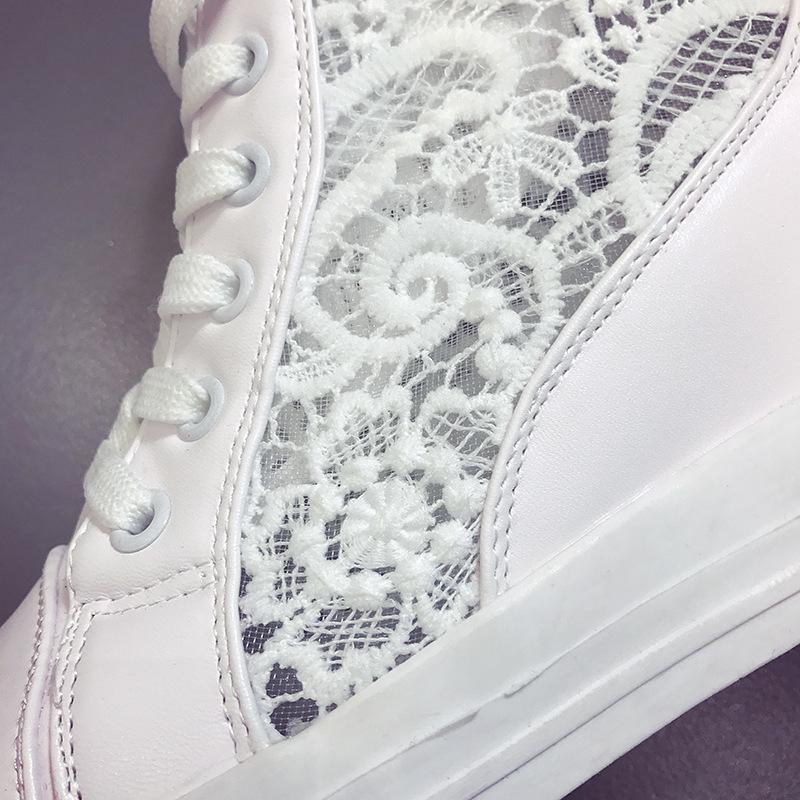 Летняя дышащая женская повседневная обувь на толстой подошве, нескользящая женская прогулочная обувь