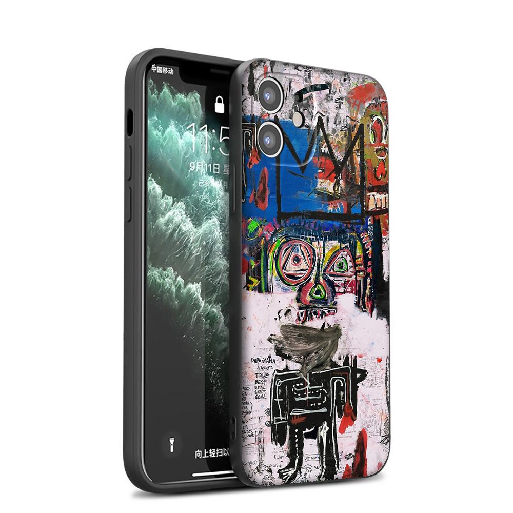 GX103 Жан-Мишель Баския, мягкий силиконовый чехол для iPhone 13 12 Mini 11 Pro XS Max XR X 8 7 6 6S Plus 5 5S SE 2020