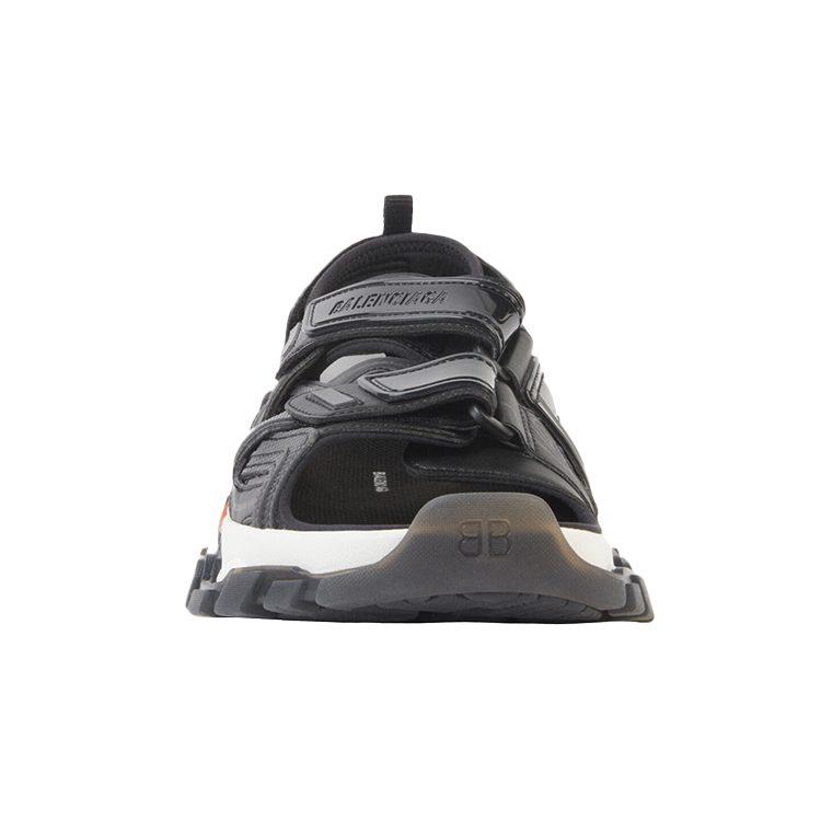 Balenciaga Сандалии на платформе 'Clearsole Черный Красный' 655954W2CC31096