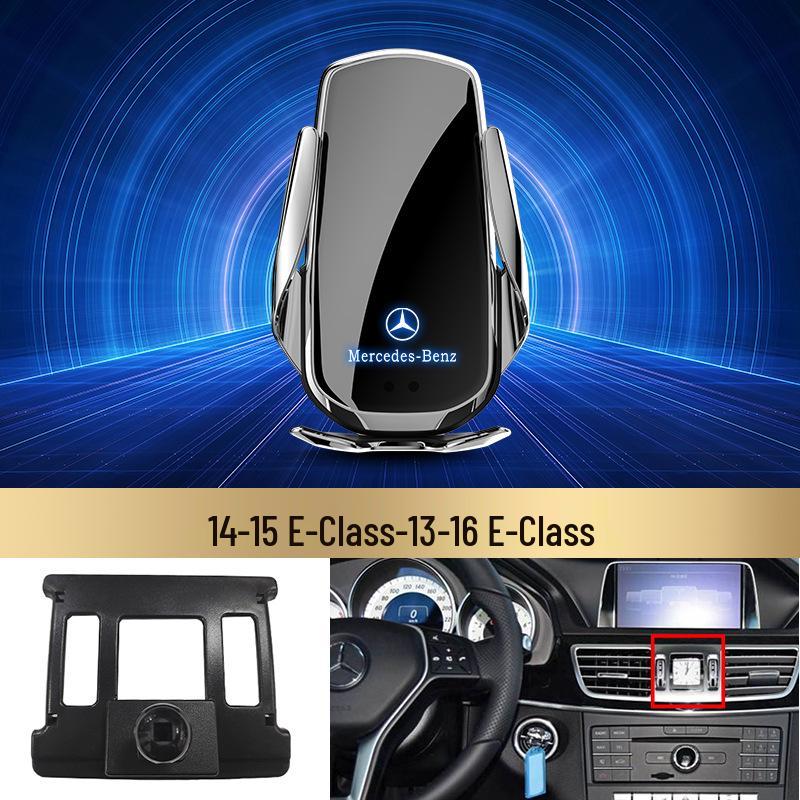 Беспроводной держатель для телефона с быстрой зарядкой Mercedes-Benz для C-Class/R-Class/S-Class/E-Class/GLK/B-Class