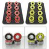 16x Skateboard Bearings Pro Bearings ABEC-9 Storage Box for Skate Board