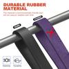 Custom logo Rubber Resistance Band Elastic Band Training Pack Pastel Color Fitness Custom Logo Resistance Bands For Gym Exercise