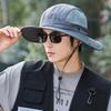 Нейлоновая мужская шляпа рыбака, быстросохнущая, солнцезащитная шляпа, простая походная кепка для путешествий