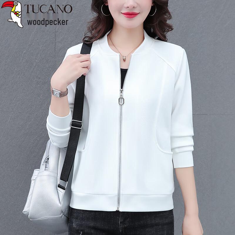 Женская повседневная легкая бейсбольная куртка Woodpecker для весны/осени