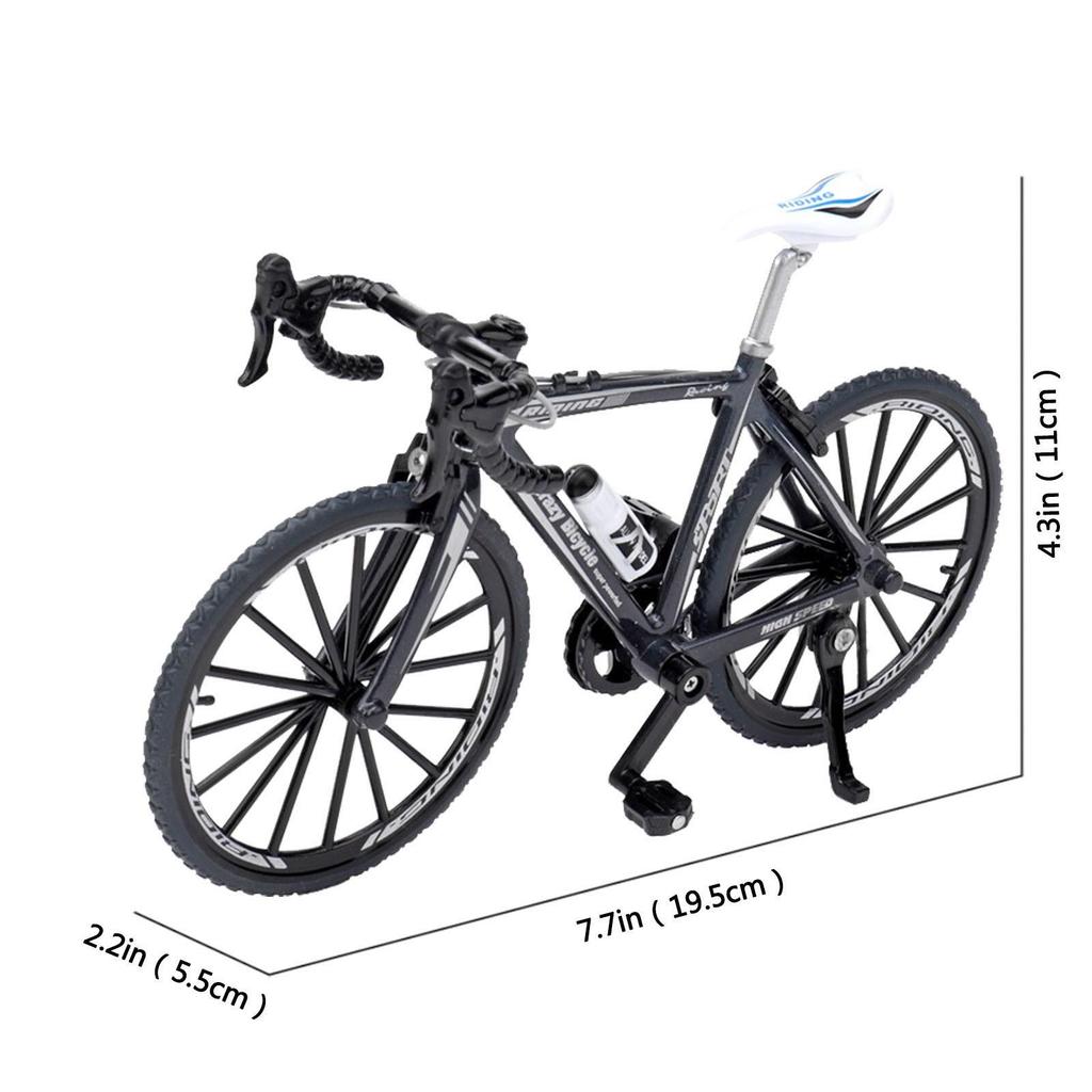 (Драгоценная память)Детская игрушка сплав мини моделирование городской велосипед украшения украшения