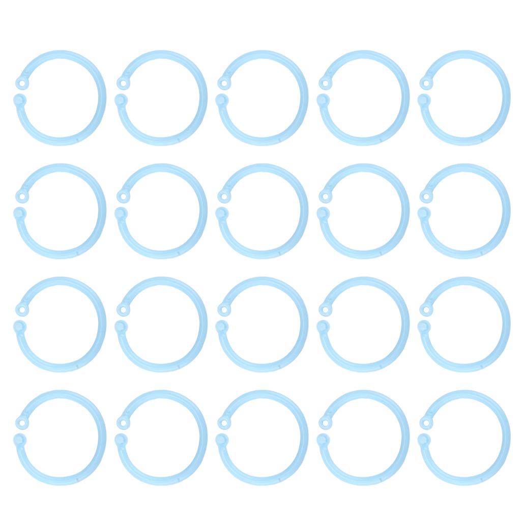 20 шт. Гибкая пряжка для листов книги 30 мм, одинарная бумага для картотек