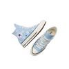 Converse Chuck 70 High Вышитые ромашки - Синий Это Унисекс Кроссовки Белый Черный A16763C