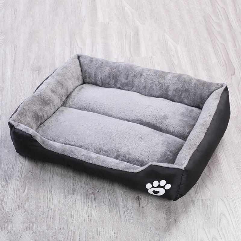 Candy Color Multi-Size Pet Bed: Cozy Four-Season Spot for Cats & Dogs